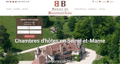 Desktop Screenshot of beaumarchais.eu