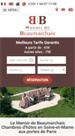 Mobile Screenshot of beaumarchais.eu